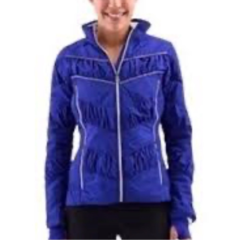 EUC - Lululemon Run: Outward Bound Insulated Jacket *Blue (US 6)